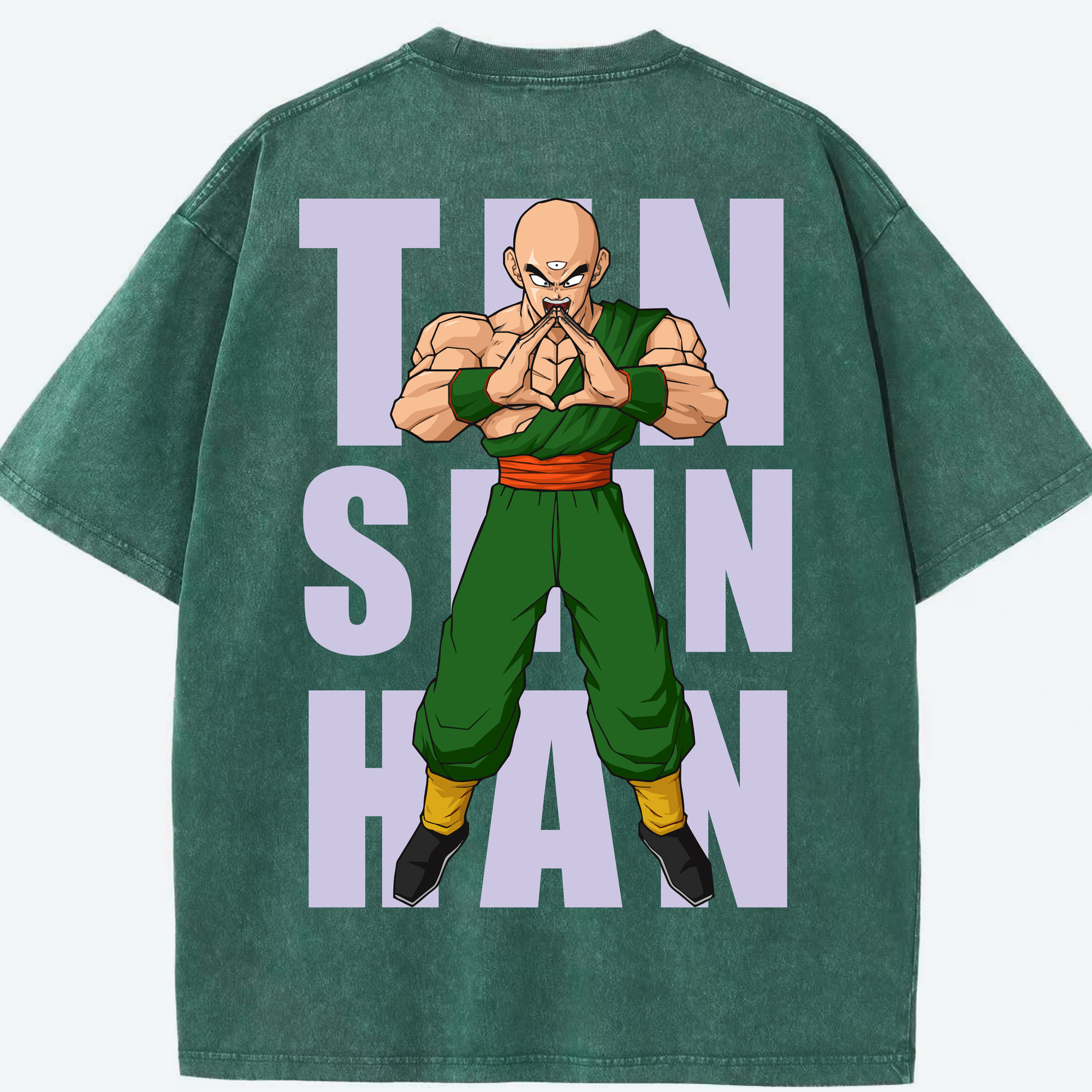 （画像用） ドラゴンボール DRAGON BALL 綿100% ヴィンテージ風 半袖Tシャツ（背面プリント）